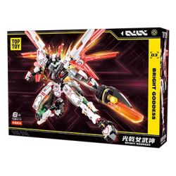 TOP TOY TC2403 2403 HALBERD VALKYRIE MECHA bộ đồ chơi xếp lắp ráp ghép mô hình BRIGHT GODDESS 400 khối