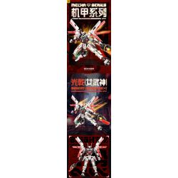 TOP TOY TC2403 2403 HALBERD VALKYRIE MECHA bộ đồ chơi xếp lắp ráp ghép mô hình BRIGHT GODDESS 400 khối