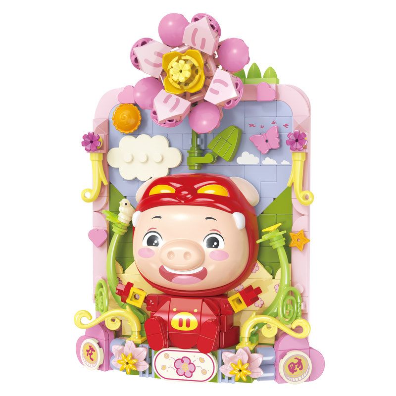 JAKI JK6805 6805 HEO MAN ƠI MÀY TIÊU TIỀN bộ đồ chơi xếp lắp ráp ghép mô hình Movie & Game Phim Và Trò Chơi