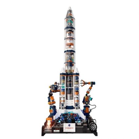 JAKI JK8515 8515 DAWN OF GLORY ROCKET (PHIÊN BẢN ĐỘC QUYỀN) bộ đồ chơi xếp lắp ráp ghép mô hình Movie & Game Phim Và Trò Chơi
