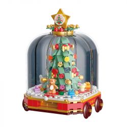 JAKI JK5163 5163 CÂY GIÁNG SINH VUI VẺ bộ đồ chơi xếp lắp ráp ghép mô hình Creator Sáng Tạo