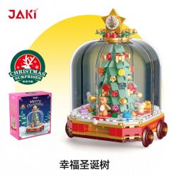 JAKI JK5163 5163 CÂY GIÁNG SINH VUI VẺ bộ đồ chơi xếp lắp ráp ghép mô hình Creator Sáng Tạo