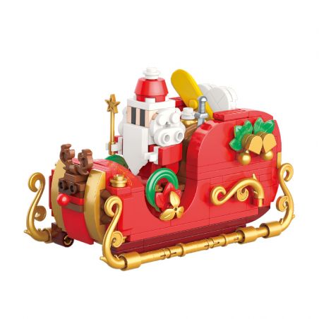 JAKI JK5161 5161 XE TRƯỢT TUYẾT HẠNH PHÚC bộ đồ chơi xếp lắp ráp ghép mô hình Creator Sáng Tạo