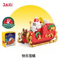 JAKI JK5161 5161 XE TRƯỢT TUYẾT HẠNH PHÚC bộ đồ chơi xếp lắp ráp ghép mô hình Creator Sáng Tạo