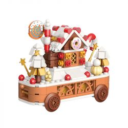 JAKI JK5162 5162 NGÔI NHÀ BÁNH GỪNG NGỌT NGÀO bộ đồ chơi xếp lắp ráp ghép mô hình Creator Sáng Tạo