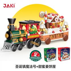 JAKI JK5162 5162 NGÔI NHÀ BÁNH GỪNG NGỌT NGÀO bộ đồ chơi xếp lắp ráp ghép mô hình Creator Sáng Tạo
