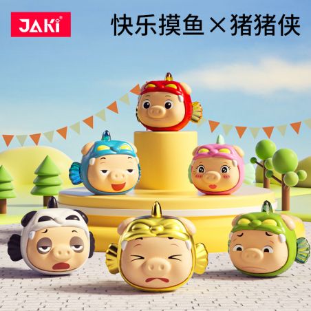 JAKI JK6818 6818 NGƯỜI ĐÀN LỢN CÂU CÁ bộ đồ chơi xếp lắp ráp ghép mô hình Movie & Game Phim Và Trò Chơi