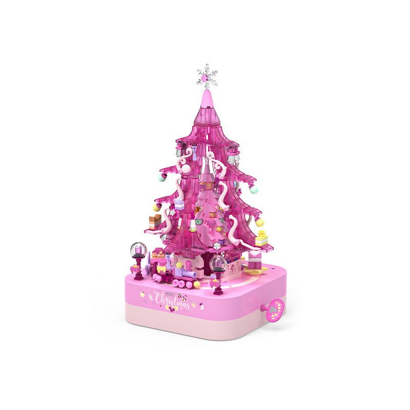 JAKI JK1319 1319 CÂY GIÁNG SINH ÂM NHẠC ẢO bộ đồ chơi xếp lắp ráp ghép mô hình Creator Sáng Tạo