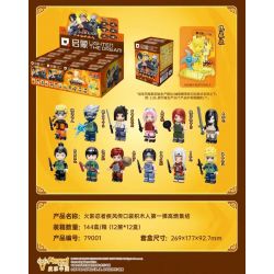 QMAN ENLIGHTEN KEEPPLEY 79001 NARUTO SHIPPUDEN CUỘC TẬP HỢP CƯỜNG ĐỘ CAO ĐẦU TIÊN CỦA POCKET MAN bộ đồ chơi xếp lắp ráp ghép mô hình Movie & Game Phim Và Trò Chơi