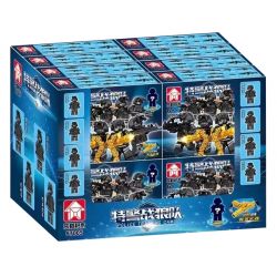 LE YI 87005 MÔ HÌNH ĐỘI SÓI SWAT 8 bộ đồ chơi xếp lắp ráp ghép mô hình City POLICE TRAINING CAMP Thành Phố