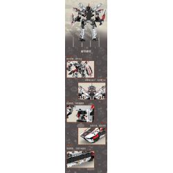 GBL KY1112 1112 KỸ SƯ CƠ KHÍ FOSUN MECHA bộ đồ chơi xếp lắp ráp ghép mô hình Technic Kỹ Thuật Công Nghệ Cao Mô Hình Phương Tiện 729 khối