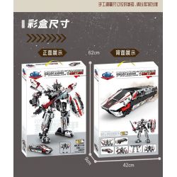 GBL KY1112 1112 KỸ SƯ CƠ KHÍ FOSUN MECHA bộ đồ chơi xếp lắp ráp ghép mô hình Technic Kỹ Thuật Công Nghệ Cao Mô Hình Phương Tiện 729 khối