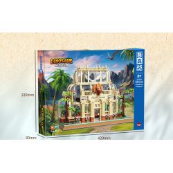 ZHEGAO 613000 BẢO TÀNG KHỦNG LONG bộ đồ chơi xếp lắp ráp ghép mô hình DINOSAUR MUSEUM 2788 khối