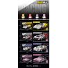 KOZOSHA C2161-1 2161-1 XE SANG JISU MÀU VÀNG bộ đồ chơi xếp lắp ráp ghép mô hình Speed Champions Racing Cars Đua Xe Công Thức 317 khối