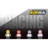 KOZOSHA C2161-1 2161-1 XE SANG JISU MÀU VÀNG bộ đồ chơi xếp lắp ráp ghép mô hình Speed Champions Racing Cars Đua Xe Công Thức 317 khối