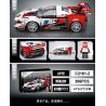 KOZOSHA C2161-4 2161-4 XE SANG JISU MÀU HỒNG bộ đồ chơi xếp lắp ráp ghép mô hình Speed Champions Racing Cars Đua Xe Công Thức 302 khối