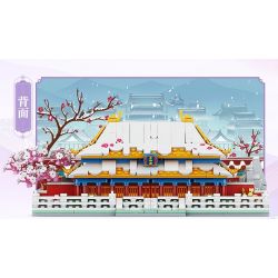 TOP TOY TC1603 1603 TỬ CẤM THÀNH CUNG ĐIỆN HÒA HỢP TỐI THƯỢNG TRONG KHUNG CẢNH TUYẾT RƠI bộ đồ chơi xếp lắp ráp ghép mô hình Architecture Công Trình Kiến Trúc 890 khối