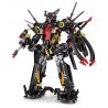 Kazi KY1111 1111 MECHA TIA CHỚP ĐEN bộ đồ chơi xếp lắp ráp ghép mô hình Technic BLACK LIGHTNING MECHA Kỹ Thuật Công Nghệ Cao Mô Hình Phương Tiện 946 khối