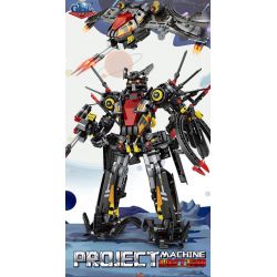 Kazi KY1111 1111 MECHA TIA CHỚP ĐEN bộ đồ chơi xếp lắp ráp ghép mô hình Technic BLACK LIGHTNING MECHA Kỹ Thuật Công Nghệ Cao Mô Hình Phương Tiện 946 khối
