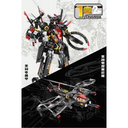 Kazi KY1111 1111 MECHA TIA CHỚP ĐEN bộ đồ chơi xếp lắp ráp ghép mô hình Technic BLACK LIGHTNING MECHA Kỹ Thuật Công Nghệ Cao Mô Hình Phương Tiện 946 khối
