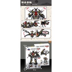 Kazi KY1111 1111 MECHA TIA CHỚP ĐEN bộ đồ chơi xếp lắp ráp ghép mô hình Technic BLACK LIGHTNING MECHA Kỹ Thuật Công Nghệ Cao Mô Hình Phương Tiện 946 khối