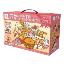 QMAN ENLIGHTEN KEEPPLEY 35018 21 NGÀY THƯỞNG CHỌC VUI bộ đồ chơi xếp lắp ráp ghép mô hình Creator Sáng Tạo