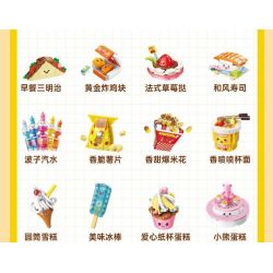 QMAN ENLIGHTEN KEEPPLEY 35018 21 NGÀY THƯỞNG CHỌC VUI bộ đồ chơi xếp lắp ráp ghép mô hình Creator Sáng Tạo