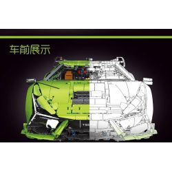 TYGOLL T5046 5046 AVENTADOR SVJ 1:6 tỷ lệ 1:6 bộ đồ chơi xếp lắp ráp ghép mô hình Technic Kỹ Thuật Công Nghệ Cao Mô Hình Phương Tiện 6628 khối