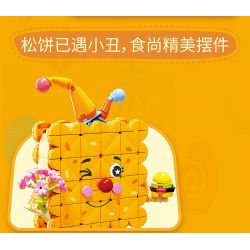 KAIDO 99014 MÓN BÁNH 4 LOẠI CUA TẨM BỘT QUẾ NƯỚC CỐT DỪA ỐC BINGO bộ đồ chơi xếp lắp ráp ghép mô hình FOOD PARTY