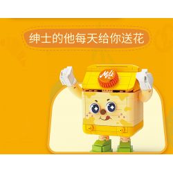 KAIDO 99014 MÓN BÁNH 4 LOẠI CUA TẨM BỘT QUẾ NƯỚC CỐT DỪA ỐC BINGO bộ đồ chơi xếp lắp ráp ghép mô hình FOOD PARTY