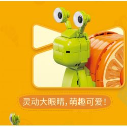 KAIDO 99014 MÓN BÁNH 4 LOẠI CUA TẨM BỘT QUẾ NƯỚC CỐT DỪA ỐC BINGO bộ đồ chơi xếp lắp ráp ghép mô hình FOOD PARTY