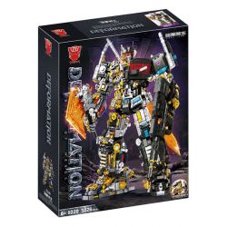 TANK 9220 9221 9222 OPTIMUS MECHA bộ đồ chơi xếp lắp ráp ghép mô hình Movie & Game DEFORMATION Phim Và Trò Chơi 3226 khối