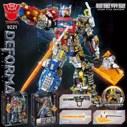 TANK 9220 9221 9222 OPTIMUS MECHA bộ đồ chơi xếp lắp ráp ghép mô hình Movie & Game DEFORMATION Phim Và Trò Chơi 3226 khối