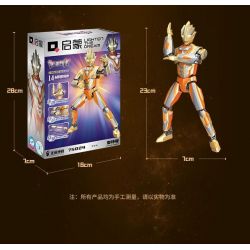 QMAN ENLIGHTEN KEEPPLEY 75024 ULTRAMAN TELIGA TỎA SÁNG VĨNH CỬU bộ đồ chơi xếp lắp ráp ghép mô hình Movie & Game Phim Và Trò Chơi