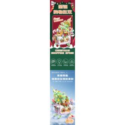 INBRIXX 601014 QUÀ TẶNG ĐÊM GIÁNG SINH MUA SẮM bộ đồ chơi xếp lắp ráp ghép mô hình Creator CHRISTMAS SHOPPING SPREE Sáng Tạo 755 khối