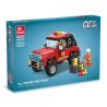 JIESTAR 52023 UNIVERSAL CITY XE CỨU HỎA MỌI ĐỊA HÌNH bộ đồ chơi xếp lắp ráp ghép mô hình ALL TERRAIN FIRE TRUCK Thành Phố 305 khối