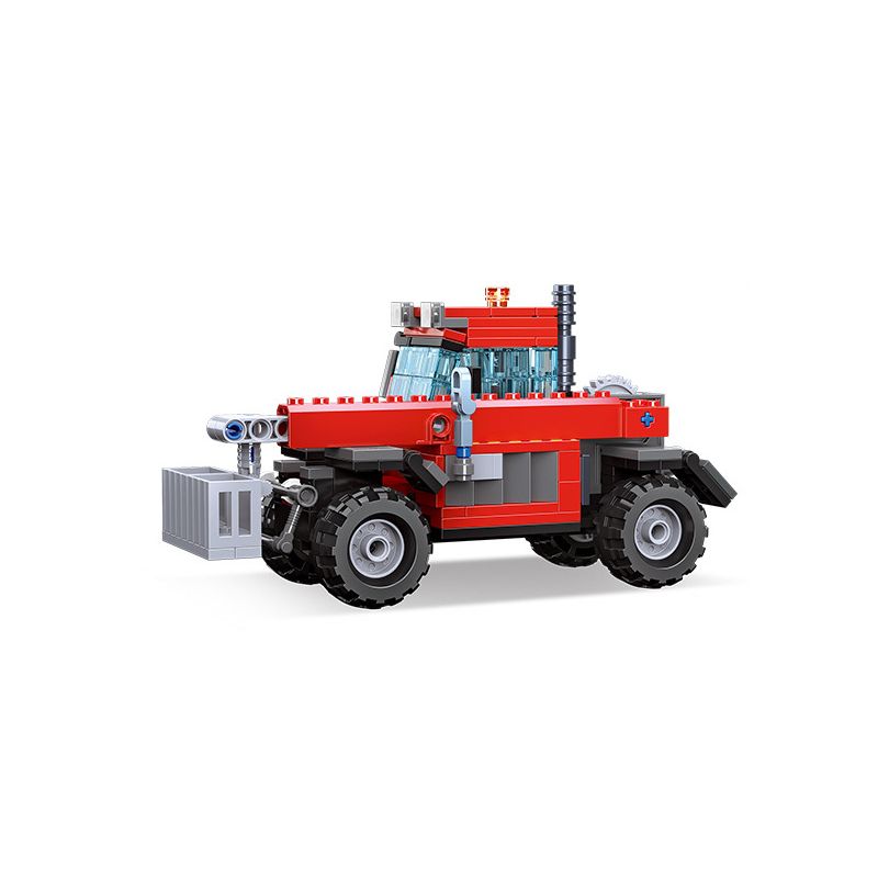 JIESTAR 52022 THÀNH PHỐ TOÀN CẦU TELEHANDLER bộ đồ chơi xếp lắp ráp ghép mô hình City 273 khối