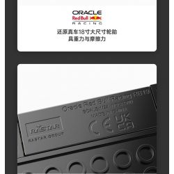 RASTAR 92500 XE CÔNG THỨC RED BULL F1 RB19 tỷ lệ 1:24 bộ đồ chơi xếp lắp ráp ghép mô hình Speed Champions Racing Cars RB19 F1 Đua Xe Công Thức 333 khối