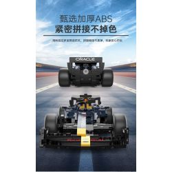 RASTAR 92500 XE CÔNG THỨC RED BULL F1 RB19 tỷ lệ 1:24 bộ đồ chơi xếp lắp ráp ghép mô hình Speed Champions Racing Cars RB19 F1 Đua Xe Công Thức 333 khối