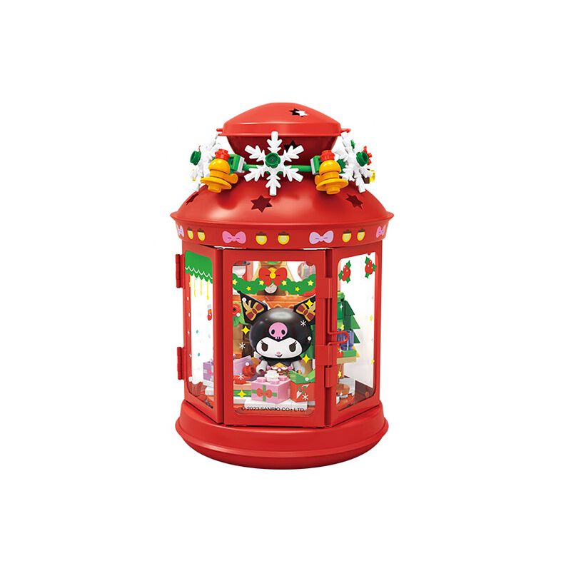 TOP TOY TC2319 2319 Ý TƯỞNG ĐÈN LỒNG TUYỆT VỜI CỦA SANRIO NGÔI NHÀ ƯỚC GIÁNG SINH COOLOMI bộ đồ chơi xếp lắp ráp ghép mô hình Creator SANRIO CHARACTERS Sáng Tạo
