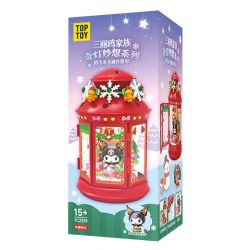 TOP TOY TC2319 2319 Ý TƯỞNG ĐÈN LỒNG TUYỆT VỜI CỦA SANRIO NGÔI NHÀ ƯỚC GIÁNG SINH COOLOMI bộ đồ chơi xếp lắp ráp ghép mô hình Creator SANRIO CHARACTERS Sáng Tạo