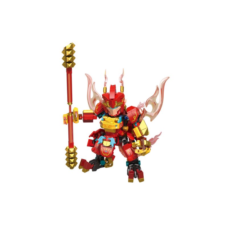 ZHEGAO GZ2002 2002 MECHA TRUNG QUỐC VUA KHỈ bộ đồ chơi xếp lắp ráp ghép mô hình 375 khối