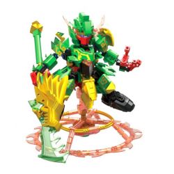 ZHEGAO GZ2003 2003 CƠ GIÁP QUỐC PHONG QUAN VŨ TỬ VÂN XƯƠNG bộ đồ chơi xếp lắp ráp ghép mô hình 347 khối