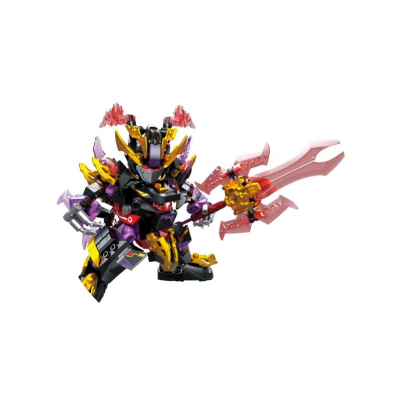 ZHEGAO GZ2004 2004 MECHA TRUNG QUỐC LU BU TÊN LỊCH SỰ FENGXIAN bộ đồ chơi xếp lắp ráp ghép mô hình 381 khối