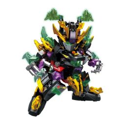 ZHEGAO GZ2004 2004 MECHA TRUNG QUỐC LU BU TÊN LỊCH SỰ FENGXIAN bộ đồ chơi xếp lắp ráp ghép mô hình 381 khối