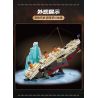 WE GAME COMING 66010 WELLEADZ 6108 TITANIC VÀ TẢNG BĂNG TRÔI bộ đồ chơi xếp lắp ráp ghép mô hình 2288 khối