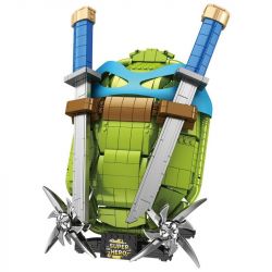 WE GAME COMING 66033 VỎ RÙA NINJA ĐỘT BIẾN TUỔI TEEN bộ đồ chơi xếp lắp ráp ghép mô hình Movie & Game TURTLES Phim Và Trò Chơi 1266 khối