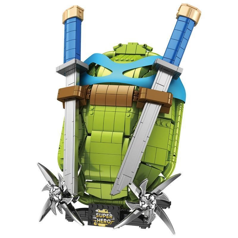 WE GAME COMING 66033 VỎ RÙA NINJA ĐỘT BIẾN TUỔI TEEN bộ đồ chơi xếp lắp ráp ghép mô hình Movie & Game TURTLES Phim Và Trò Chơi 1266 khối