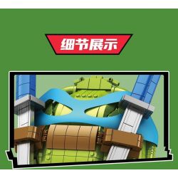 WE GAME COMING 66033 VỎ RÙA NINJA ĐỘT BIẾN TUỔI TEEN bộ đồ chơi xếp lắp ráp ghép mô hình Movie & Game TURTLES Phim Và Trò Chơi 1266 khối