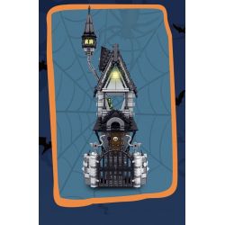 WE GAME COMING 66007 NGÔI NHÀ MA ÁM HALLOWEEN bộ đồ chơi xếp lắp ráp ghép mô hình Creator JACK'S HOUSE Sáng Tạo 766 khối